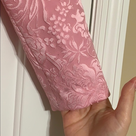 Unique Handmade Silk Brocade Dress - Picture 4 of 5